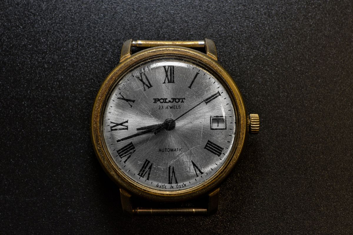 Soviet Poljot wristwatch