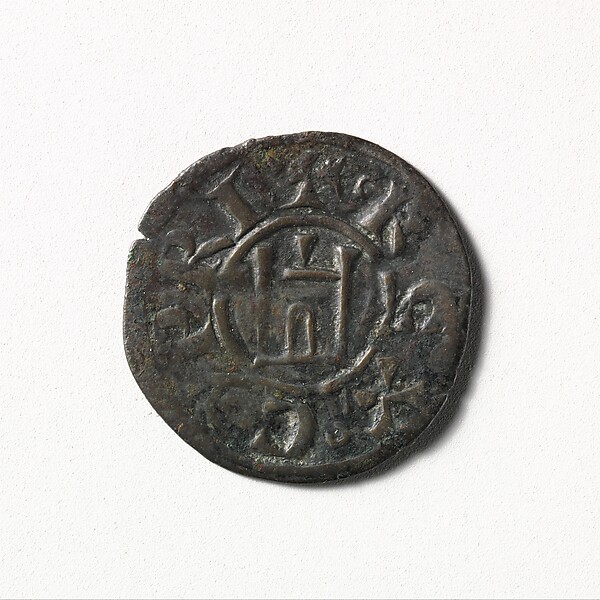 Medieval hand-struck denier